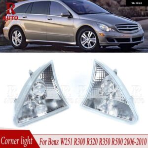 車フロントサイドコーナー ウィンカーライト メルセデス ベンツ W251 R クラス R300 R320 R350 R500 2006-2009 2010 2518200956 2518201056