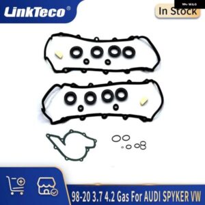 自動車 エンジン 部品 バルブ カバー ウォーター ポンプ オイル フィラー キャップ ガスケットセットキット 98-20 3.7 4.2 L ガス アウディ A6 A8 SPYKER VW