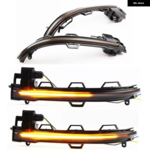ペアダイナミックLEDドアウィングリアビューウィンカーミラー インジケーター ランプライト BMW X3 X4 X5 X6 F25 F26 F15 F16 X5 M F85 F86