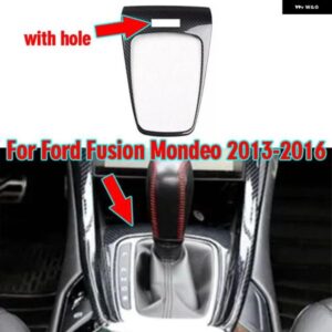 フォード フュージョン モンデオ 2013-2016 カーボン スタイル ギア シフト パネル カバー トリム