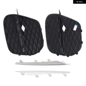 フロント バンパー グリル カバー グリル トリム 1ペア BMW X5 E70 2011-2013