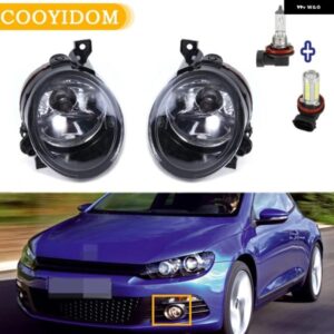 車用フロント バンパー ハロゲンLED フォグランプ フォグライト フォルクスワーゲン アマロック/ ゴルフ 5/ジェッタ3アップ/シロッコ/ シュコダ シティゴ