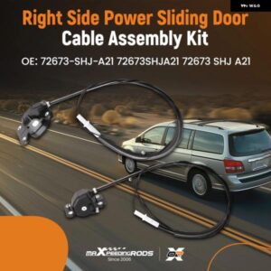 右側パワースライドドア ケーブル アセンブリ キット 交換用 72673-SHJ-A21 72673SHJA21 ホンダ オデッセイ 3.5L 3471CC SOHC V6