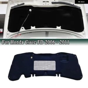 ホンダ シビック FD 2006 - 2011 断熱 パッド フロントフード エンジン シールド サウンド 断熱マット コットンカバー フォーム パッド