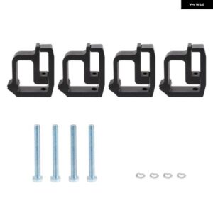 トラック トッパークランプ 4個パック 取り付けクランプ トラック キャップクランプ トラック ベッドクランプ キャノピークランプ