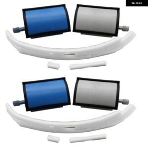 2X 車用デュアルゾーン エアコン ヒーター フラップ リペアキット プジョー 407 2004-2016 シトロエン C