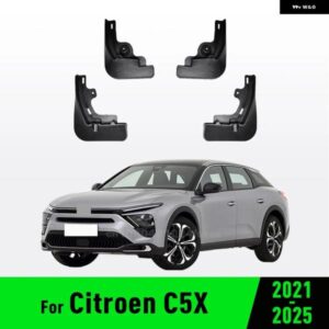 マッド フラップ スプラッシュガード マッドガード フェンダー カーアクセサリー シトロエン C5X 2021-2025
