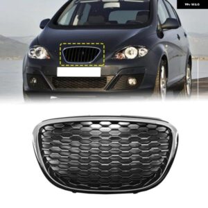 フロント バンパー ハニカム レーシング グリル メッシュ ブラック バッジレス グリル シート レオン MK2 1P アルテア トレド MK3 2004-2009 BPPPGR36