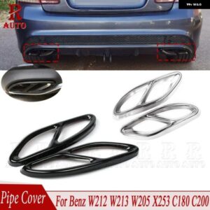 エキゾーストチップ マフラー パイプ カバー テール パイプ A クラス W176 B クラス W246 メルセデス ベンツ W212 W213 W205 X253 C180 C200