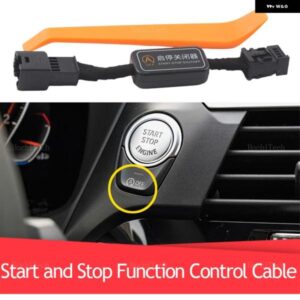 自動ストップ エンジン 始動 システム デバイス オフ ボタン コントロール センサープラグ ストップ キャンセル BMW X4 G02 2019 - 23