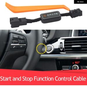 自動ストップ エンジン 始動 システム オフ デバイス コントロール センサープラグ ストップキャンセル ケーブル モード BMW X4 F26 2014 - 18