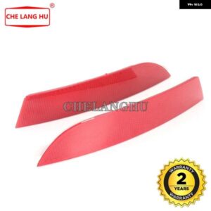 2個 SEAT LEON 1P FR CUPRA 2006 - 13 レッド リア バンパー リフレクター テールブレーキ パーキング ハザード