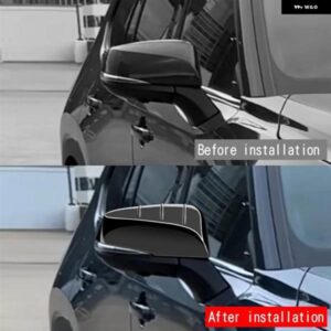 車用サイドミラー カバー ドアミラー シェル トリム ステッカー トヨタ グランドハイランダー 2024