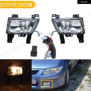 マツダ プレマシー 1998 - 01-2004 プロテッジ 1998 フロント バンパー フォグランプ フォグライト アセンブリ BJ B25G-51-680 B25G-51-690