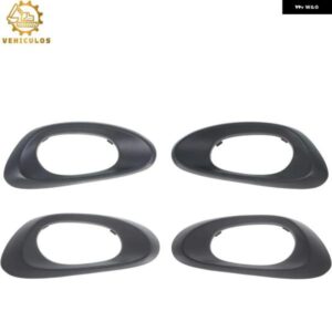 4個 15214501 15214502 15214506 15214507 フロント リア インテリア ドア ハンドル ベゼル トリム シボレー トレイルブレイザー ベース LS LT LTZ