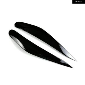 車用 ヘッドライト アイブロウ トリム カバー BMW 7シリーズ F01 F02 2009-2014 ヘッドライト ランプアイリッド樹脂 装飾 ステッカー