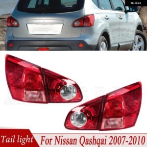 車用 テールライト アセンブリ 日産 QASHQAI J10 2007-2010 リア バンパー リバース ブレーキライト ストップリバースランプ ウィンカーライト