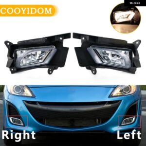 フロント バンパー フォグランプ フォグランプ ランプドライビングランプ ヘッドライト マツダ 3 BL 2008 - 13 BFF4-51-680 BFF4-51-690