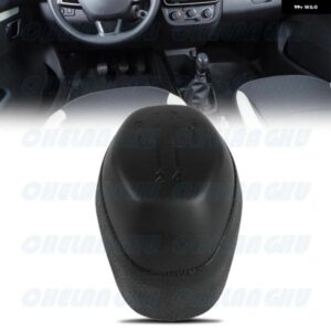 ルノー クウィッド 2015 - 24 2025 328653346R ブラック 5速 ギア シフト ノブ カーアクセサリー