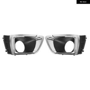 車用クローム フォグランプ カバー グリル ベゼル フレーム トリム ランプカバー LED ヘッドライト フォグランプ スバル フォレスター XT 2014-2016