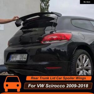 VW シロッコ 2009 10 11 12 13 14 15 16 17 18 スタンダードモデル リアルーフ トランク リッド カースポイラー ウィング 外装 アクセサリーパーツ