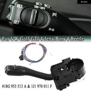 VW ゴルフ 4 ジェッタ ボラ MK4 パサート B5 クルーズ コントロール ステアリングスイッチ ヘッドライト フォグランプ スイッチ 18G 953 513 A+ 1J1 970 011