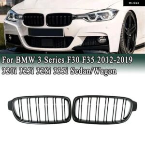 BMW 3シリーズ F30 F35 320I 325I 328I 335I 2012-2019 フロント バンパー レーシング グリル キドニー グリル 51130054493 51130054494