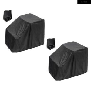 2個 46X40X45インチ ボートカバー ヨットボート センター コンソール カバー マット 防水 防塵 紫外線防止 ドライ ボートアクセサリー