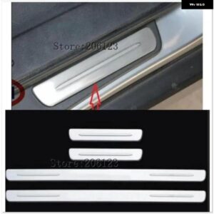 ドアシル スカッフプレート トリム プロテクター スバル フォレスター 2008 -2015