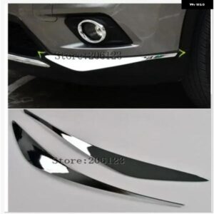 日産 ローグ 2014 2015 / エクストレイル T32 2014 2015 2016 ABS フロント バンパー コーナー プロテクター カバー トリム 2個