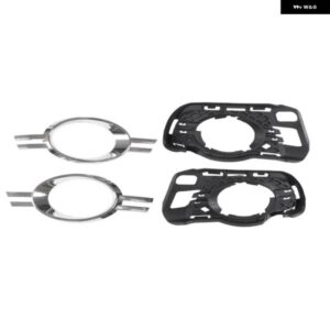 フロント バンパー フォグランプ グリル クローム トリム 付き メルセデス ベンツ W204 C250 C300 C350 2048852423 2048852523