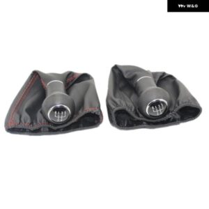 シート アローザ 1997-04 カー スタイリング 5速カーギアスティックレベル シフト ノブ レザー ブーツ 付き