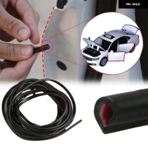 U型車ドア クリアエッジガード トリム スタイリング スタンダードモールディングストリップゴムスクラッチ プロテクター オートドア 汎用