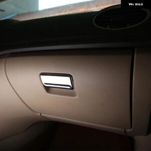 ABS電気メッキ ゴルフ ボックス ハンドルリフィッティング ステッカー ケース フォード フォーカス 2 MK2 2005 - 2010 2011 2012 アクセサリー