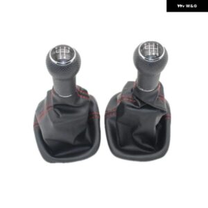 ゴルフ 4 MK4 1998-04 車 5/6速 23MM 挿入穴 車用ギアスティック シフト レベルノブ レザー ブーツ