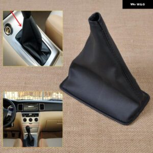 ギアスティック シフト PUレザーカバー ブーツ ゲーター トヨタ カローラ 2001-09-2013
