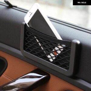 BMW E46 E39 E60 E36 E90 F30 F10 X5 E53 E70 E30 E34 カーシート サイドバック 収納 メッシュネットバッグ スマホ ホルダー ポケット オーガナイザー