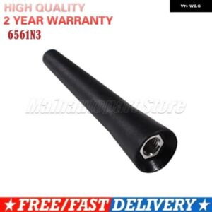 カーアクセサリー エアリアルパーツ ルーフショートバレットエアリアルマスト 6561N3 プジョー 206 207 307 408 シトロエン C2 C3 C4 C5 ピカソ