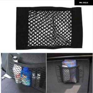 BMW E46 E90 E39 E60 E36 F10 F30 X3 X1 X5 E53 E70 車 トランク シートバック伸縮性 収納 ネットカーゴ オーガナイザー バッグアクセサリー
