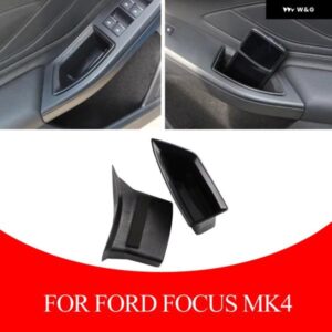 カーセンター コンソール アームレスト ボックス ドア 収納 ボックス インナーマネージャー フォード フォーカス MK4 2019-2023カーアクセサリー