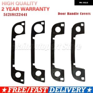 BMW E36 E34 E32 3 5 7シリーズ ゴムシールガスケット付き 51218122442 51218122441 ドアハンドル カバー 4個