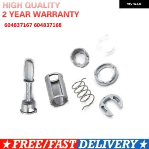 VW GOLF 4 IV MK4 A6 SKODA FABIA POLO 9N 604837167 604837168 ドアロック シリンダー リペアキット フロント 左 右側