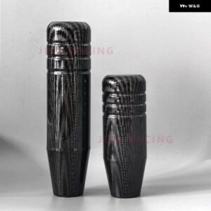 カーボントランス ミッション ギアスティック レバー シフター ノブ13CM / 9CMスタイリッシュな 汎用 カーアルミ マニュアル ギア シフト ノブスティック