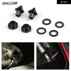 アルミ製ポイント型車用リアウィンドウガラスストラットキット ホンダ シビック 92-95 EG6 リアウィンドウストラットハードウェア 汎用 カーアクセサリー