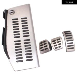 LHD カー パッド フットレスト フォルクスワーゲン ポロ VW ゴルフ 4 ボーラ ビートル RSI GTI R32 アウディ A3 SEAT ステンレス ペダル パッド