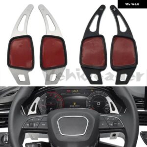 アルミ製 ステアリングホイール シフト パドル シフター アウディ A4 A5 2017 Q7 TTS 2016 2017 TT 2015 2016 2017 拡張アクセサリー