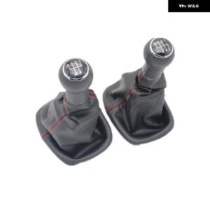 シート トレド 1999 2000 2001 カー スタイリング 5速 6速 23MM 挿入穴 カーギアスティック シフト レベルノブ レザー ブーツ 付き