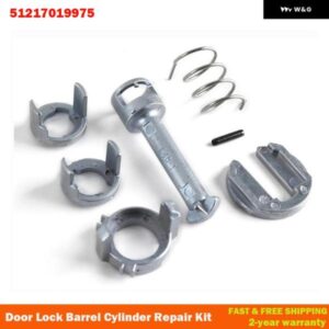 BMW 3シリーズ X5 X3 E46 E53 E83 ドアロックバレル シリンダー リペアキット 51217019975 51218244049 フロント左 右 4/5ドア