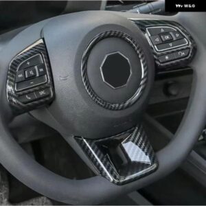 カー スタイリング トリム インテリア ステアリングホイール 装飾 ステッカー MGZS MGHS MG ZS MG HS RX5 MG3 MG5 MG6アクセサリー