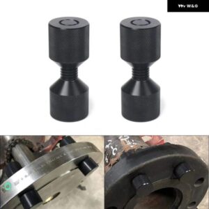 アルミ 1-1/8インチ 2穴ピンセット 2穴フランジアライメントピン フランジ配置ピンセット 2穴ピンセット 便利